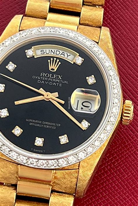 rolex two tone presidential band|Rolex president diamond bezel.